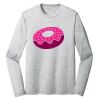 Sublimatable PosiCharge Long Sleeve Electric Heather Tee Thumbnail