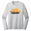Sublimatable PosiCharge Long Sleeve Electric Heather Tee Thumbnail