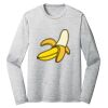 Sublimatable PosiCharge Long Sleeve Electric Heather Tee Thumbnail