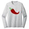 Sublimatable PosiCharge Long Sleeve Electric Heather Tee Thumbnail