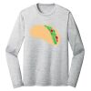 Sublimatable PosiCharge Long Sleeve Electric Heather Tee Thumbnail
