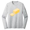 Sublimatable PosiCharge Long Sleeve Electric Heather Tee Thumbnail