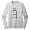 Sublimatable PosiCharge Long Sleeve Electric Heather Tee Thumbnail
