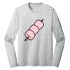 Sublimatable PosiCharge Long Sleeve Electric Heather Tee Thumbnail