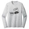 Sublimatable PosiCharge Long Sleeve Electric Heather Tee Thumbnail