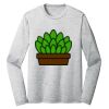 Sublimatable PosiCharge Long Sleeve Electric Heather Tee Thumbnail