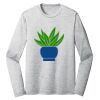 Sublimatable PosiCharge Long Sleeve Electric Heather Tee Thumbnail