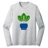 Sublimatable PosiCharge Long Sleeve Electric Heather Tee Thumbnail