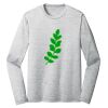 Sublimatable PosiCharge Long Sleeve Electric Heather Tee Thumbnail