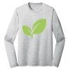 Sublimatable PosiCharge Long Sleeve Electric Heather Tee Thumbnail