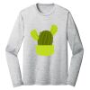 Sublimatable PosiCharge Long Sleeve Electric Heather Tee Thumbnail