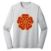 Sublimatable PosiCharge Long Sleeve Electric Heather Tee Thumbnail