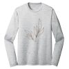 Sublimatable PosiCharge Long Sleeve Electric Heather Tee Thumbnail