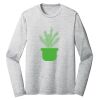 Sublimatable PosiCharge Long Sleeve Electric Heather Tee Thumbnail