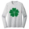 Sublimatable PosiCharge Long Sleeve Electric Heather Tee Thumbnail