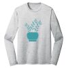 Sublimatable PosiCharge Long Sleeve Electric Heather Tee Thumbnail