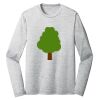 Sublimatable PosiCharge Long Sleeve Electric Heather Tee Thumbnail