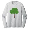Sublimatable PosiCharge Long Sleeve Electric Heather Tee Thumbnail