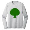 Sublimatable PosiCharge Long Sleeve Electric Heather Tee Thumbnail