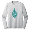 Sublimatable PosiCharge Long Sleeve Electric Heather Tee Thumbnail