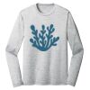 Sublimatable PosiCharge Long Sleeve Electric Heather Tee Thumbnail