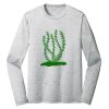 Sublimatable PosiCharge Long Sleeve Electric Heather Tee Thumbnail