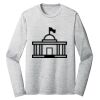 Sublimatable PosiCharge Long Sleeve Electric Heather Tee Thumbnail