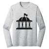 Sublimatable PosiCharge Long Sleeve Electric Heather Tee Thumbnail