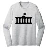 Sublimatable PosiCharge Long Sleeve Electric Heather Tee Thumbnail