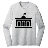 Sublimatable PosiCharge Long Sleeve Electric Heather Tee Thumbnail