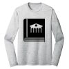Sublimatable PosiCharge Long Sleeve Electric Heather Tee Thumbnail