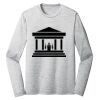 Sublimatable PosiCharge Long Sleeve Electric Heather Tee Thumbnail