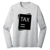 Sublimatable PosiCharge Long Sleeve Electric Heather Tee Thumbnail