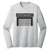 Sublimatable PosiCharge Long Sleeve Electric Heather Tee Thumbnail