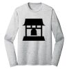 Sublimatable PosiCharge Long Sleeve Electric Heather Tee Thumbnail