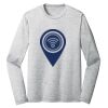 Sublimatable PosiCharge Long Sleeve Electric Heather Tee Thumbnail