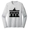 Sublimatable PosiCharge Long Sleeve Electric Heather Tee Thumbnail