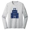 Sublimatable PosiCharge Long Sleeve Electric Heather Tee Thumbnail