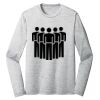 Sublimatable PosiCharge Long Sleeve Electric Heather Tee Thumbnail