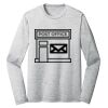 Sublimatable PosiCharge Long Sleeve Electric Heather Tee Thumbnail