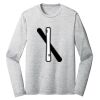Sublimatable PosiCharge Long Sleeve Electric Heather Tee Thumbnail