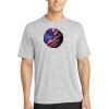 Multi-Colors Sublimatable PosiCharge Electric Heather Tee Thumbnail