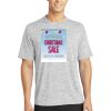 Multi-Colors Sublimatable PosiCharge Electric Heather Tee Thumbnail