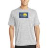 Multi-Colors Sublimatable PosiCharge Electric Heather Tee Thumbnail