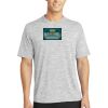 Multi-Colors Sublimatable PosiCharge Electric Heather Tee Thumbnail