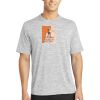 Multi-Colors Sublimatable PosiCharge Electric Heather Tee Thumbnail