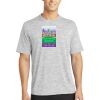 Multi-Colors Sublimatable PosiCharge Electric Heather Tee Thumbnail