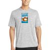 Multi-Colors Sublimatable PosiCharge Electric Heather Tee Thumbnail