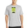 Multi-Colors Sublimatable PosiCharge Electric Heather Tee Thumbnail