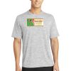 Multi-Colors Sublimatable PosiCharge Electric Heather Tee Thumbnail